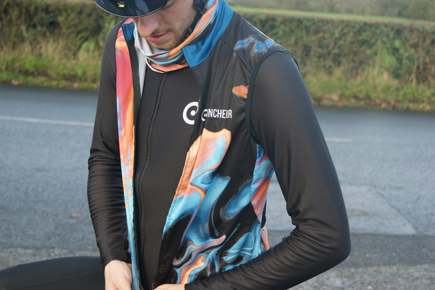 Men's Tie-Dye Windproof Gilet