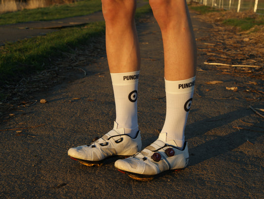 Puncheur Aerosocks White