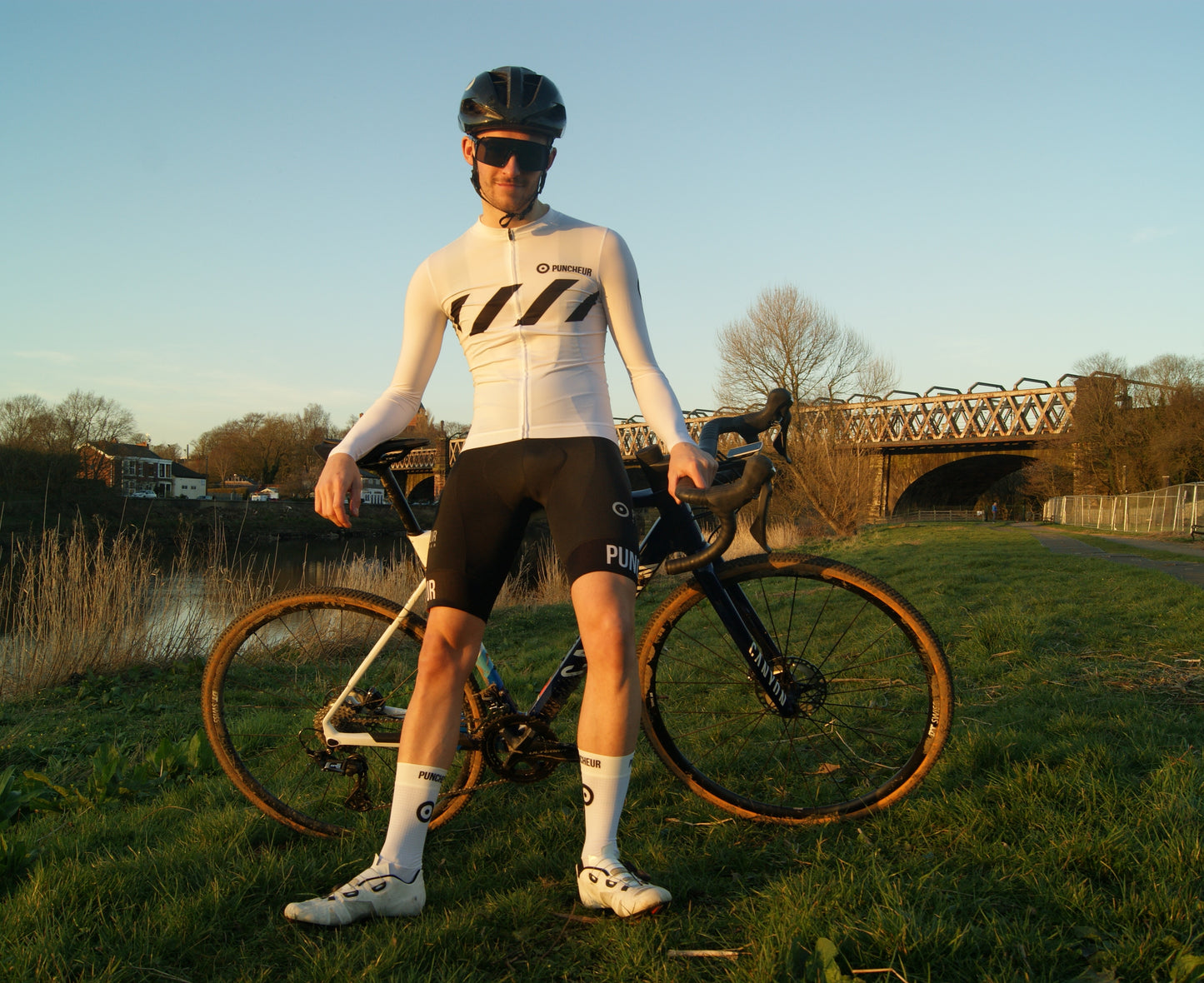 Men's Classic Long Sleeve Jersey Ice White