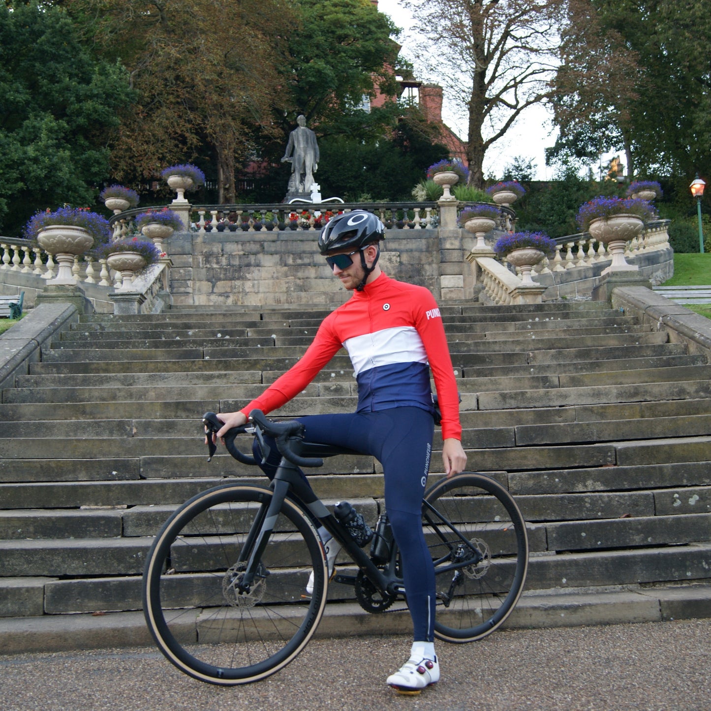 Men's Navy Bib Tights