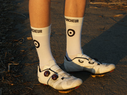 Puncheur Aerosocks White