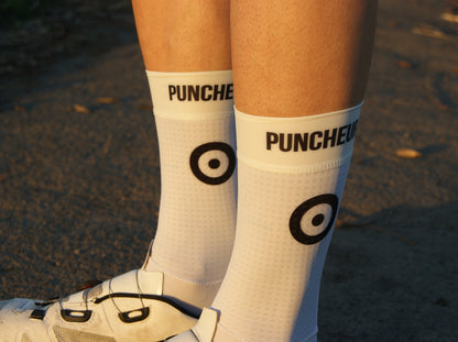 Puncheur Aerosocks White